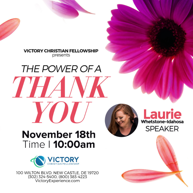 18-November-2018: The Power of a Thank You [Digital]