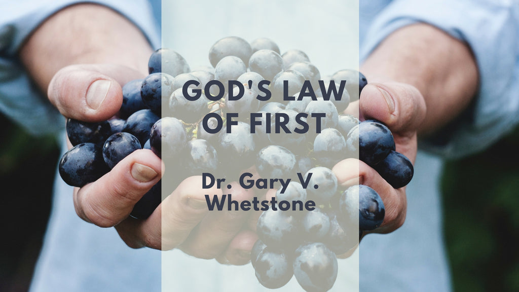 14-Jan-2018: God's Law Of First [Digital]